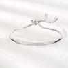 Vrouwen armband verstelbare sprankelende stapelbare strass bedelarmband voor vrouwen faux kristal sieraden cadeau