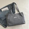 Sac en velours côtelé pour femme, grande capacité, décontracté, à bandoulière, fourre-tout pour les déplacements