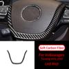 Per VW Touareg 2011-2018 Adesivo Trim Mentoniera Volante in Morbida Fibra di Carbonio Accessori Interni Auto Interni Auto