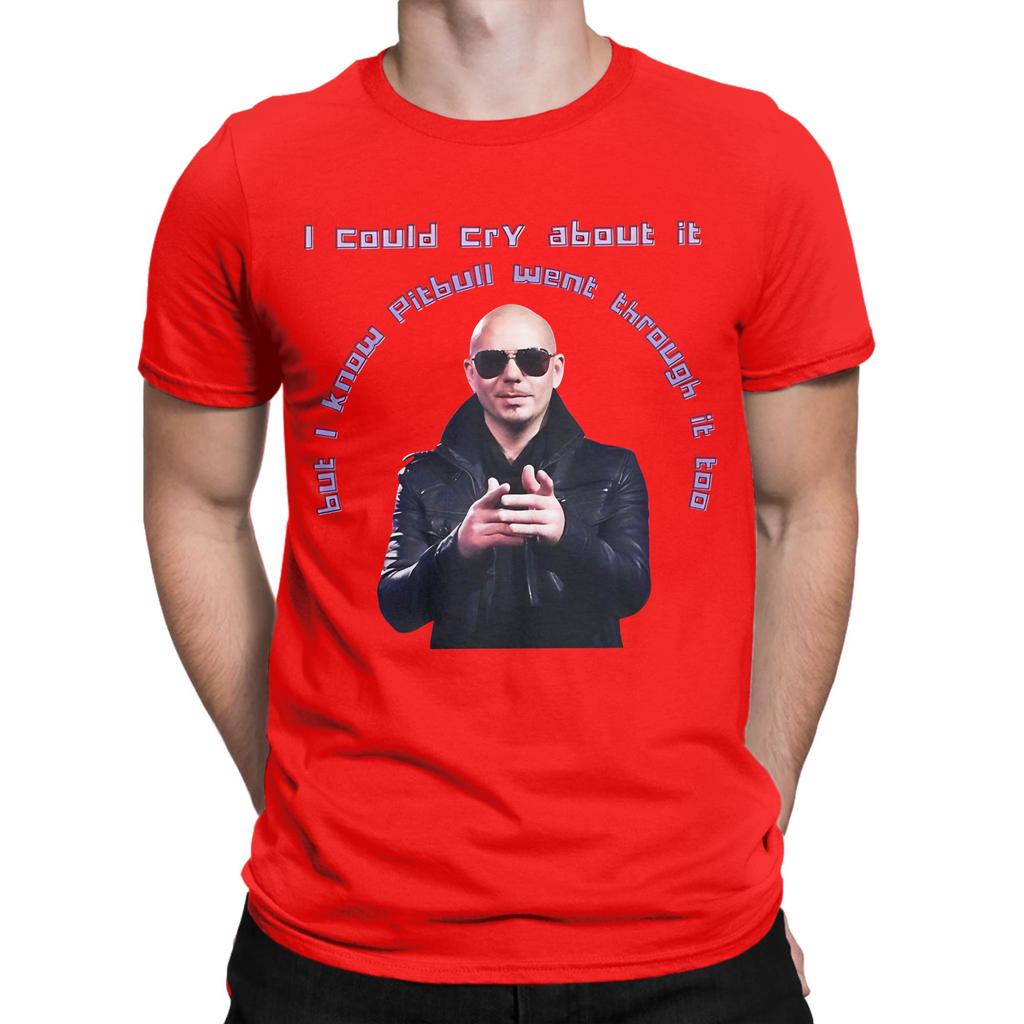 Unisex Unisex Bedrukt Pitbull Mr Worldwide Tour 2026 T-shirt 100% Katoen T-shirts Kleding