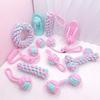 Cotton Rope Dog Toy Set: Durable, Unchewable Teething Rope Ball for Cats and Dogs