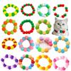 Kleurrijke Pluche Bal Huisdier Halsband Verstelbare Zachte Pompon Nekband voor Kleine Honden Katten Puppy Kitten Accessoires