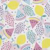 Outdoor Decorative Fabrics Oxford - Pastel Colored Fruit Motif