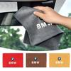 2025 Car For BMW Microfiber Cleaning Suede Car Logo Towel Drying Rag Cloth For BMW 1 3 5 Series X1 X4 X5 X7 G20 G38 F20 F39 F48