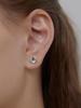 Primaute Hole Round Earrings