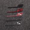 Naklejka z emblematem Mercedes-Benz do Klasy A, Klasy E, Klasy C, GLA, C63S, A45S, CLA45S