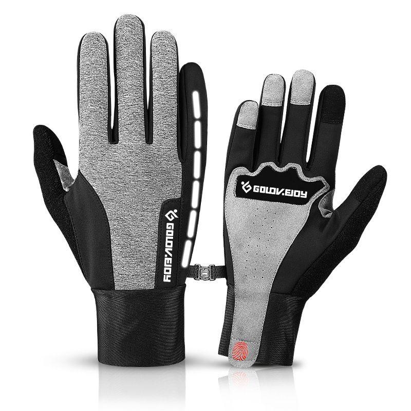Warm Winter Men Windproof Waterproof Antislip Thermal Touch Gloves Screen