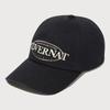 COVERNAT Vintage Bequeme Passform Baseballkappe Schwarz CO2606CA06BK