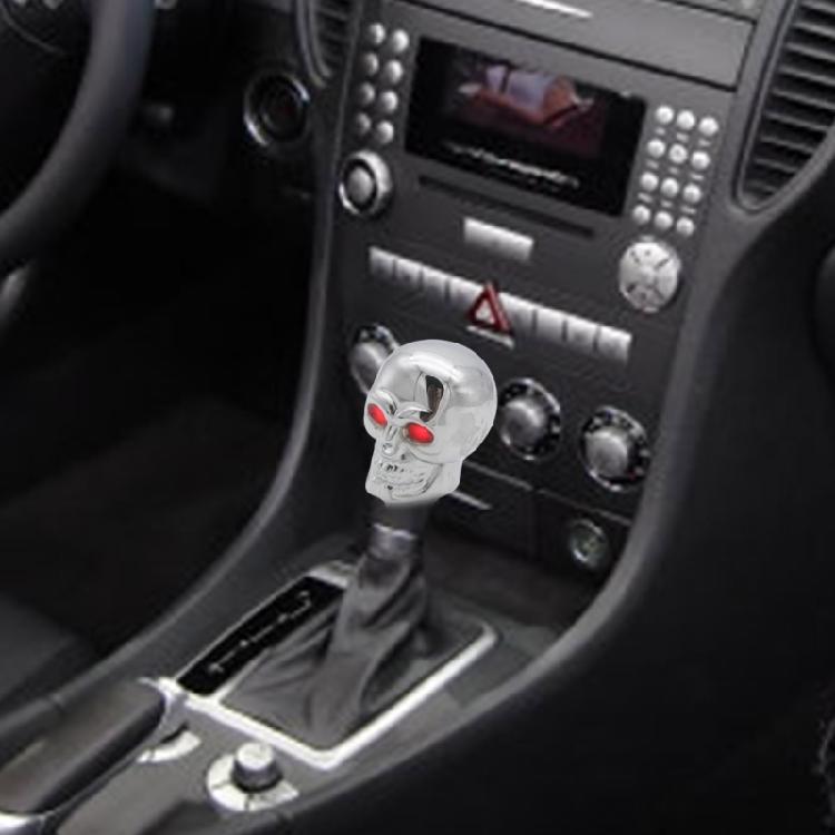 Manuelles Schaltknauf Hebel Schädelkopf Stile Auto Innenraum Schalthebel Schaltstock Fahrzeug Dekoration