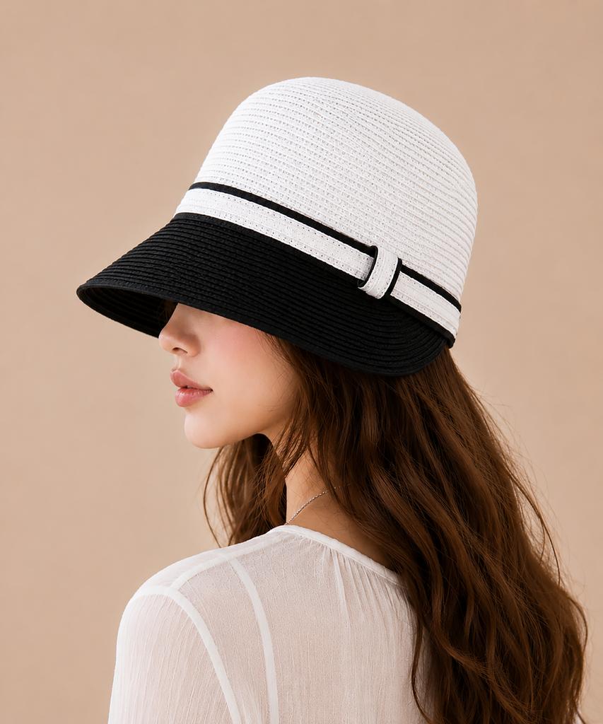 Baseukala Michelle Raffia Hat (2Colors)