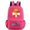 Anime One Piece Rucksack für Jungen und Mädchen, Schulanfang, große Kapazität, Rucksack, Büchertasche, Reisetasche, Mochila, Geschenke für Kinder