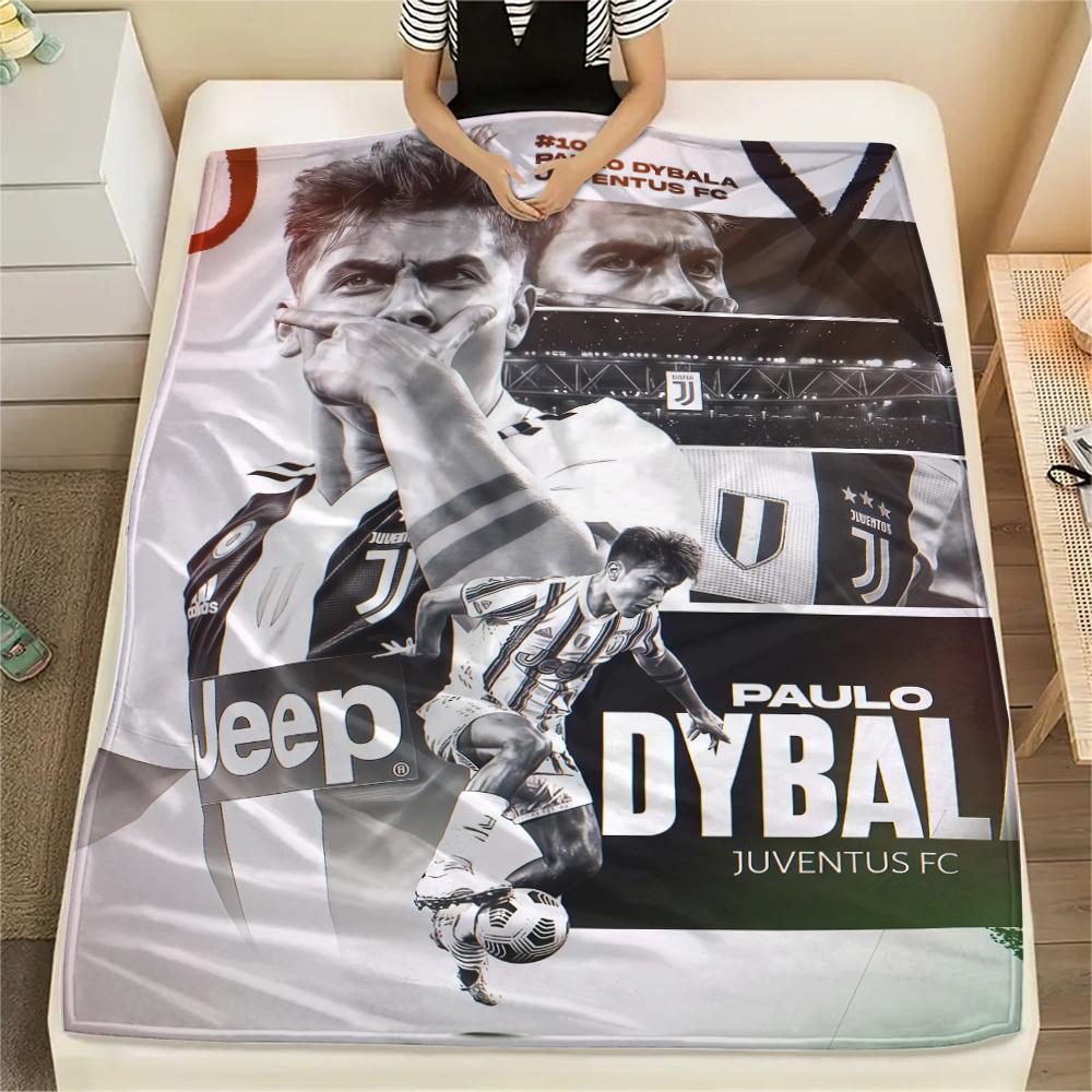 Juventus Team Print FlAannel Blanket, High Quality Comfortable for All Seasons, Home Decor, Warmth and Comfort