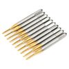 10pcs M1.3 X 0.3 HSS Screw Tap Drill Bit Coating Machine Metric Thread Plating Ti Hand Tool