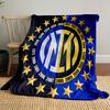 Inter Milan Logo Blanket for All Seasons Blanket Lunch Break Throw Gift