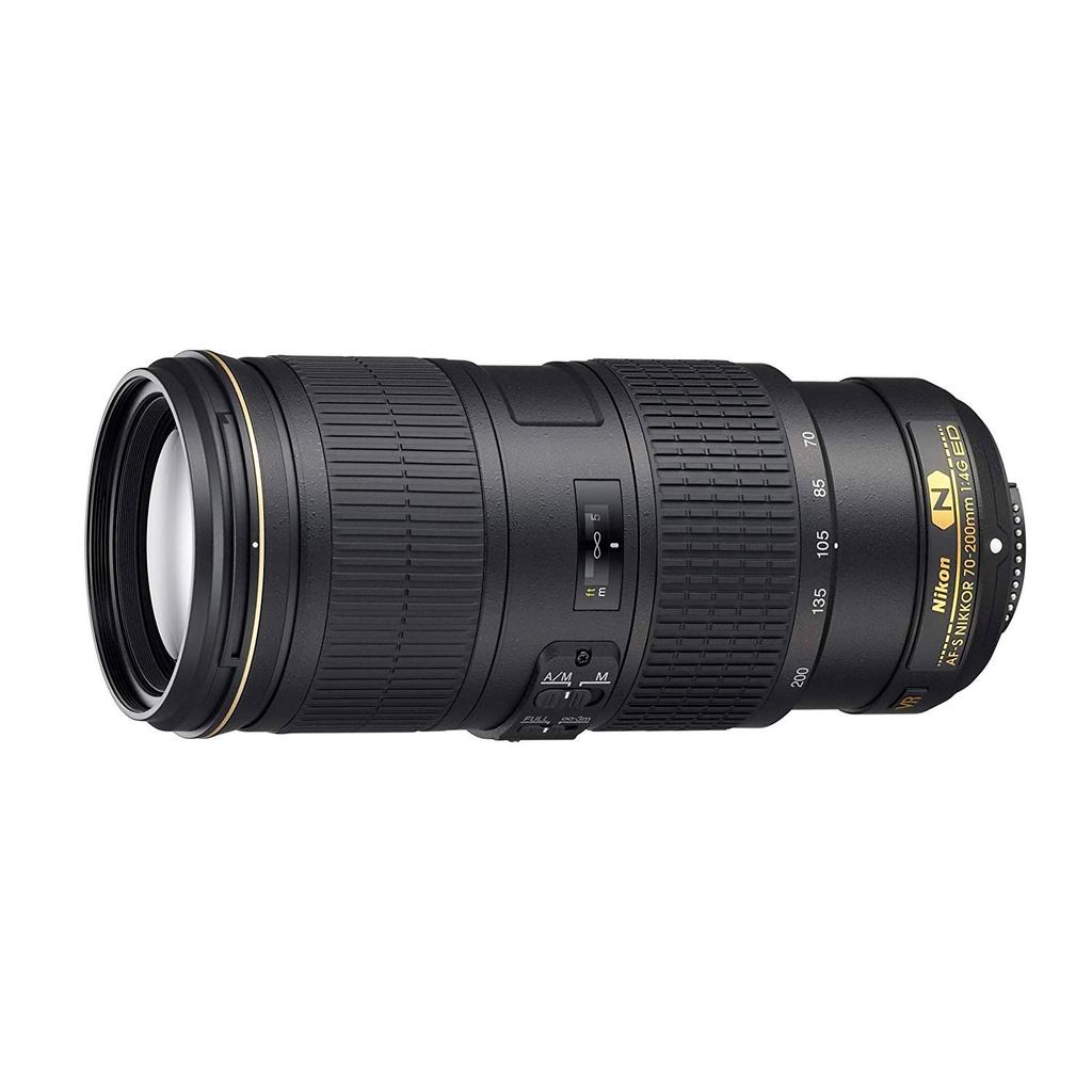 Nikon Telesuumobjektiiv NIKKOR ED VR täissuuruses ühilduv AF-S 70–200 mm f/4G
