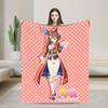 Sweep Tosho UmaMusume Pretty Derby Warm Soft Blanket Girls Boys Plush Bedding Throws Novelty Couch Bed Bedspread Sofa Bed Cover