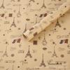 Festive Floral Kraft Wrapping Paper for Christmas & Birthday Gifts