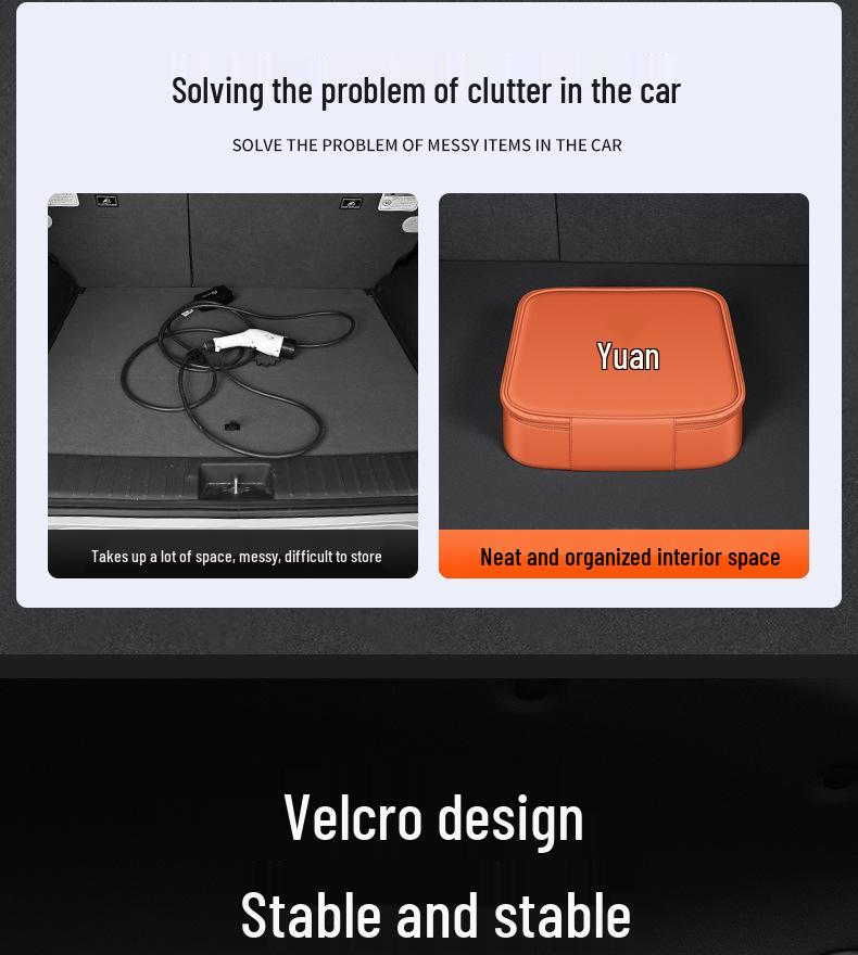 BYD Yuan Plus Charging Cable Organizer & Storage Bag