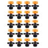 20Pcs G1/2in Single Head Spray Nozzle Misting Nozzle for Greenhouse Agricultural Vegetable