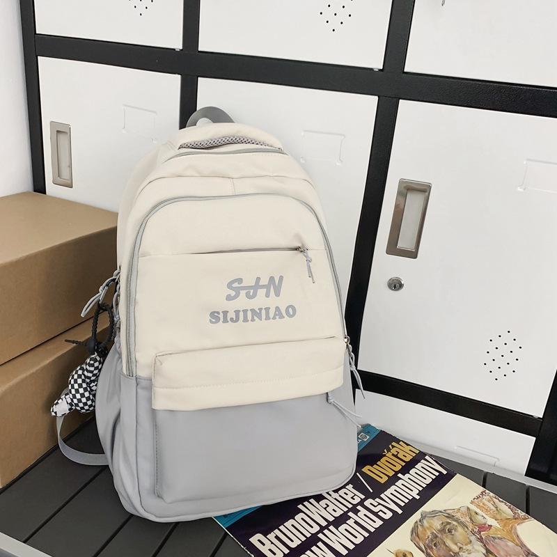 Schoolbag New Ins Casual Fashion Mori Large-capacity Backpack High Value Junior High School Students Primary School Bag