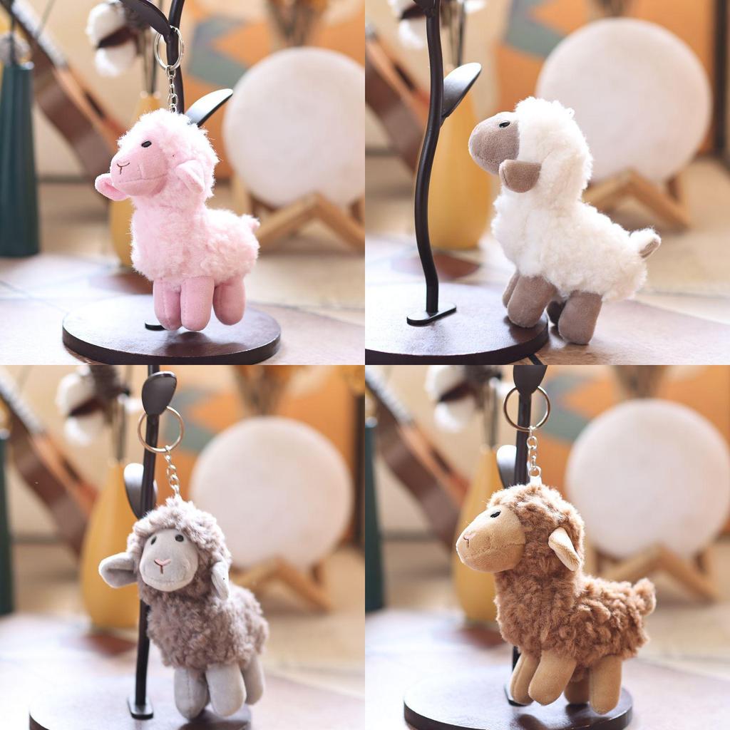 Plush Sheep Keychain With Soft Pp Filling For Gifts And Collectors