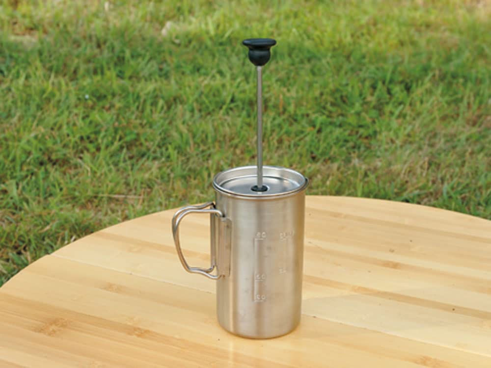 Snow Peak (snow Peak) Titanium Cafe Press 3 Cup CS-111
