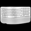 Logitech Wave Keys Drahtlose Ergonomische Tastatur