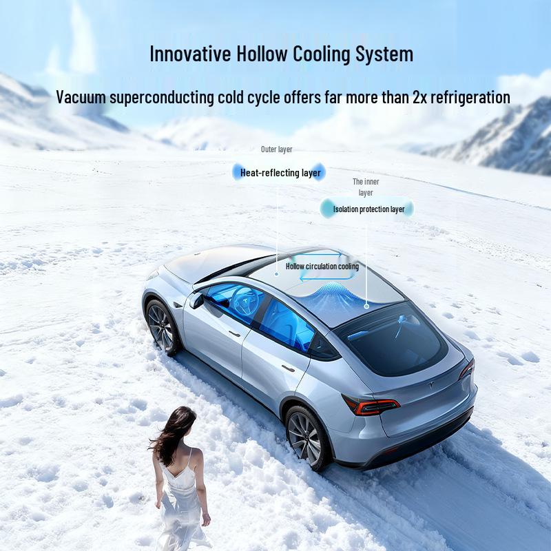 Camry Car Sunroof Sunshade: Graphite Graphene Clip-In for Sun Protection and Heat Insulation.