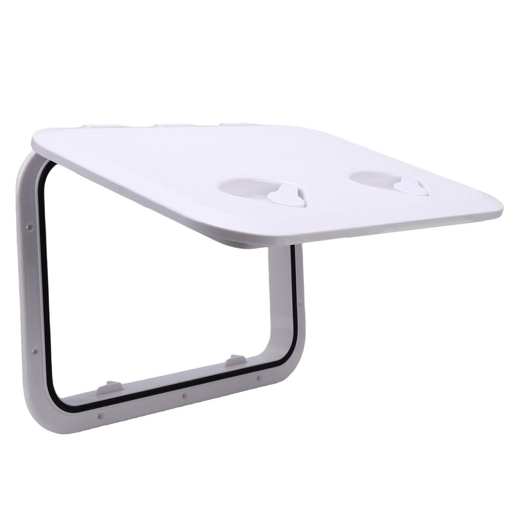 Toegang tot Dek op Zee 17,3x12,4in 180 graden Opening Heavy Duty Antislip Rechthoekig Bootdek Deksel