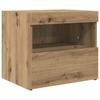 Nightstand Artisan Oak 50 X 40 X 45 Cm Engineered Wood