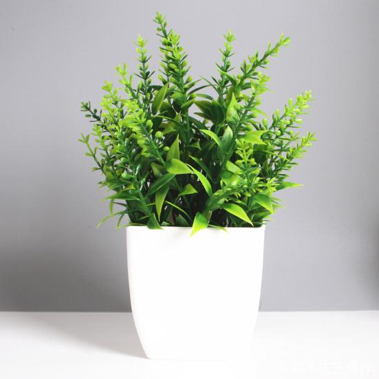 Useful Simulation Potted Plants Non Wither Durable Photography Prop