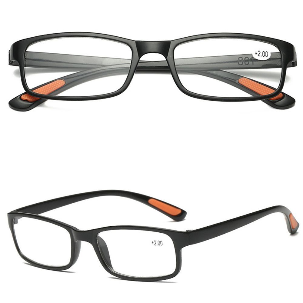 Magnifying Eye Wear Flexible Vision Care +1.00~+4.0 Diopter Eyeglasses Reading Glasses