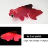 Luminous Goldfish & Jellyfish Aquarium Ornaments - Silicone Simulation for Landscaping