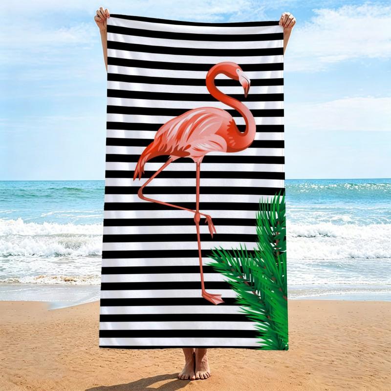 Ultra Absorbent Quick Dry Microfiber Beach Towel With Large Floral Print 70x140cm Portable Bath Pool Travel