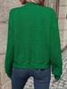 2025 Women's Spring/Fall Long-Sleeve Knitted Cardigan with Zipper Detail and Solid Color Design.