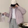 Down Jacket Women'S Winter Coat White Duck Down Jacket Short Women'S Bread Jacket