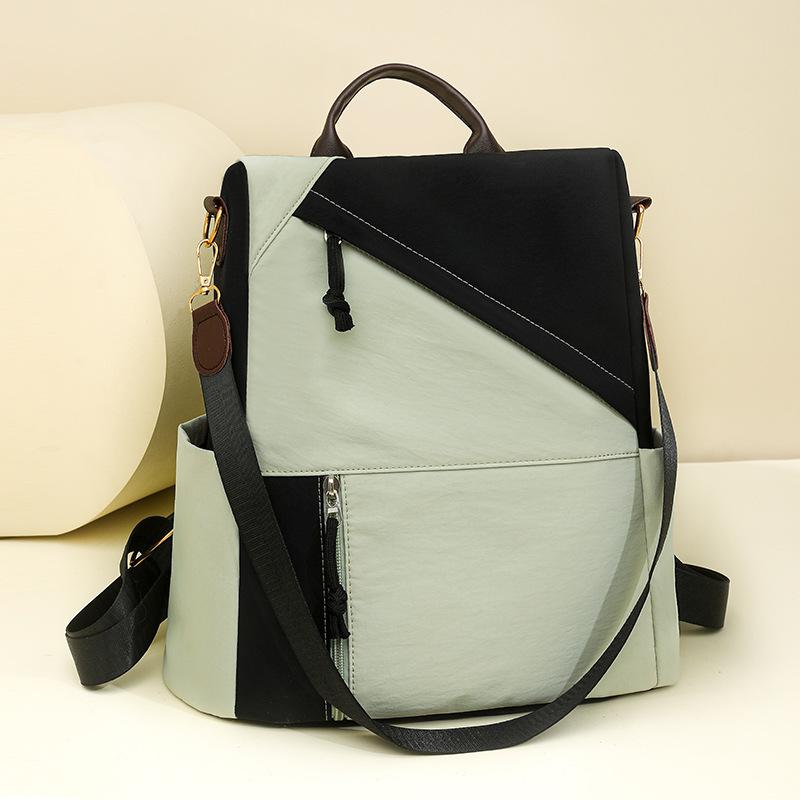 Schoolbag new fashion backpack women's casual lightweight anti-theft women's backpack simple large-capacity outdoor travel bag