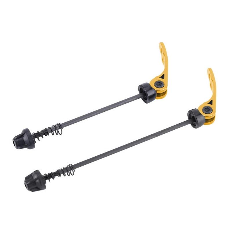 2 Stück Hochfeste Fahrradradachsen Set Fahrrad Schnellspanner Achsen Spieße Hebel Mountain Road Bike Radnaben Spieße
