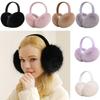 Collapsible Ear Warmer Plush Ear Cover Fashion Winter Earmuffs for Women Girls