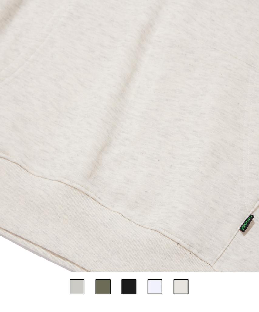 Blank All Season Fleece-Lined Hoodie Oatmeal