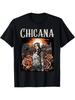 Chicana Style Lowrider Clothes Women Mexican American Latina T-Shirt
