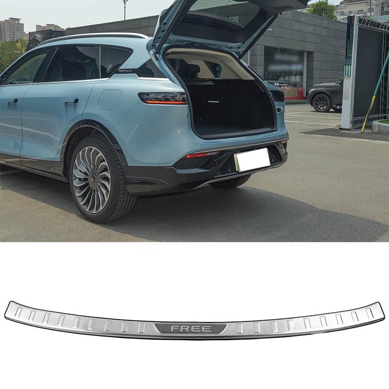 Stainless Steel Sill Protector Tailgate Trim for DONGFENG VOYAH FREE Lantu