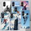 Abenteuer Snowboarden Extrem Handyhülle Cover für Xiaomi Poco X3 Nfc X4 X5 X6 X7 F5 F6 Pro F7 Ultra F4 Gt M6 M5S M4 M3 Weich Pa