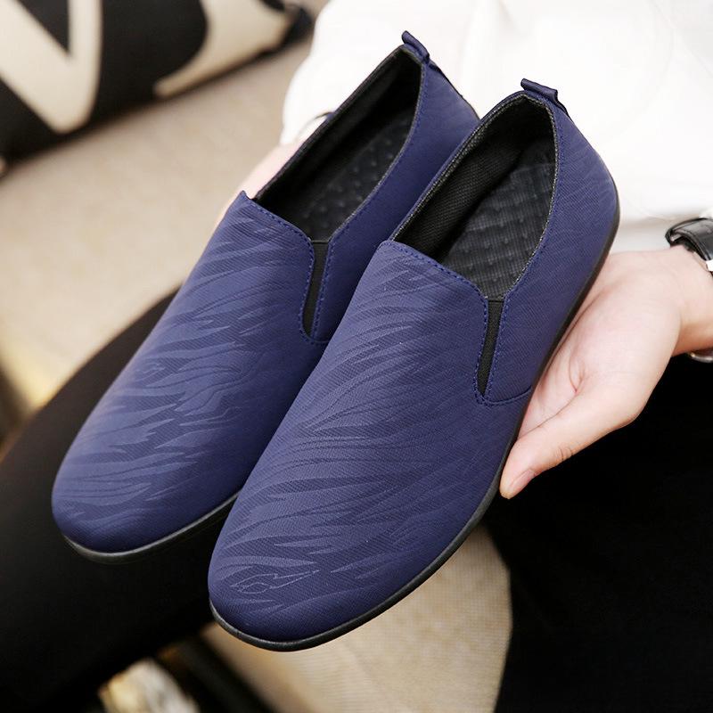 Spring Men's Casual Slip-On Canvas Shoes - Trendy, Versatile & Comfortable for Driving and Social Outings