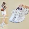 Korean New Dad Shoes for Women In Summer Student Sports and Leisure Mesh Breathable Thick Sole To Increase Height