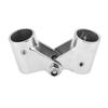 Stainless Steel Folding Connector Boat Rail Tube Pipe Fittings for Marine Yacht(22MM)