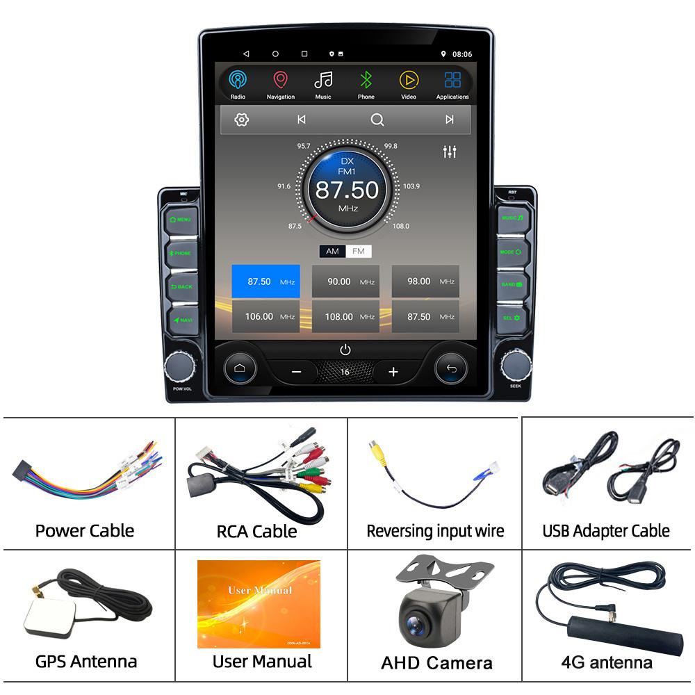 9,7" pionowy styl Tesla ekran Android Radio samochodowe dla Nissan X-Trail X Trail 2 T31 2007-2015 Nawigacja GPS Odtwarzacz multimedialny