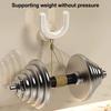 2PCS Shoe Rack U Shape Suction Cup Hook Non-Slip Stable Support No Drilling Slipper Rack for Towels Bathroom