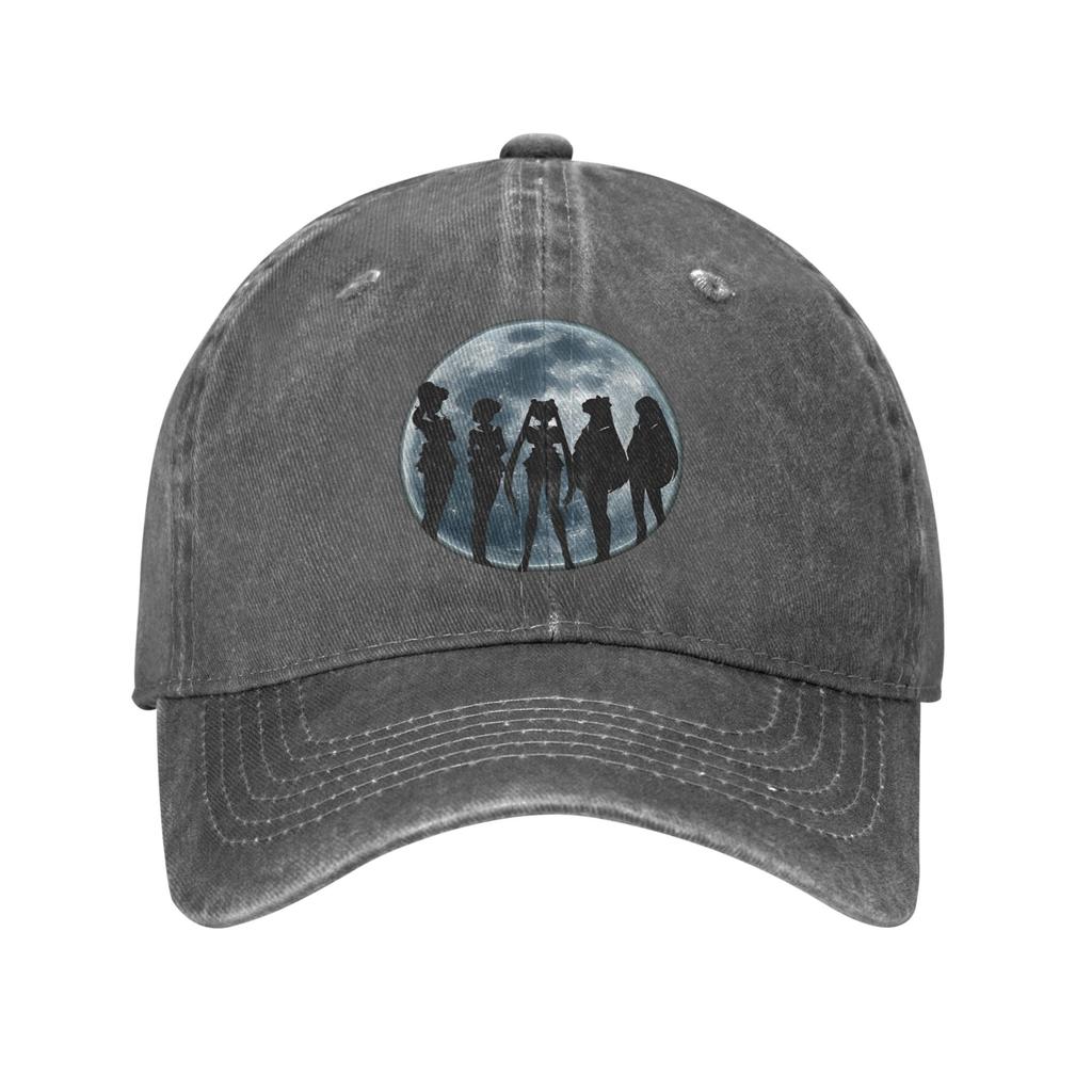 SSailor MMoon Anime Art Sun Baseball Cap Unisex Unisex Design Trucker Hat Summer Vintage Outdoor Sports Sunscreen Baseball Caps