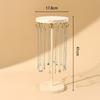 Round Jewelry Display Stand Wood Bangle Storage Rack Simple Necklace Organizer  Jewelry